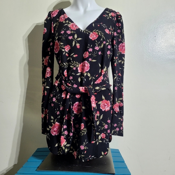 Dynamite Tops - Dynamite Floral Print Blouse